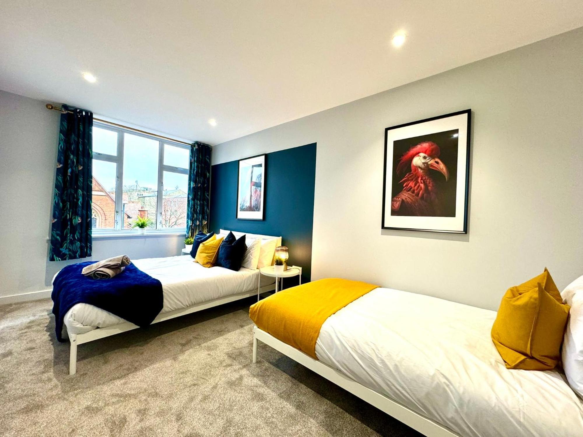 Amazing Large 3 Bedroom Apartment - Sleeps 8! Bournemouth Luaran gambar