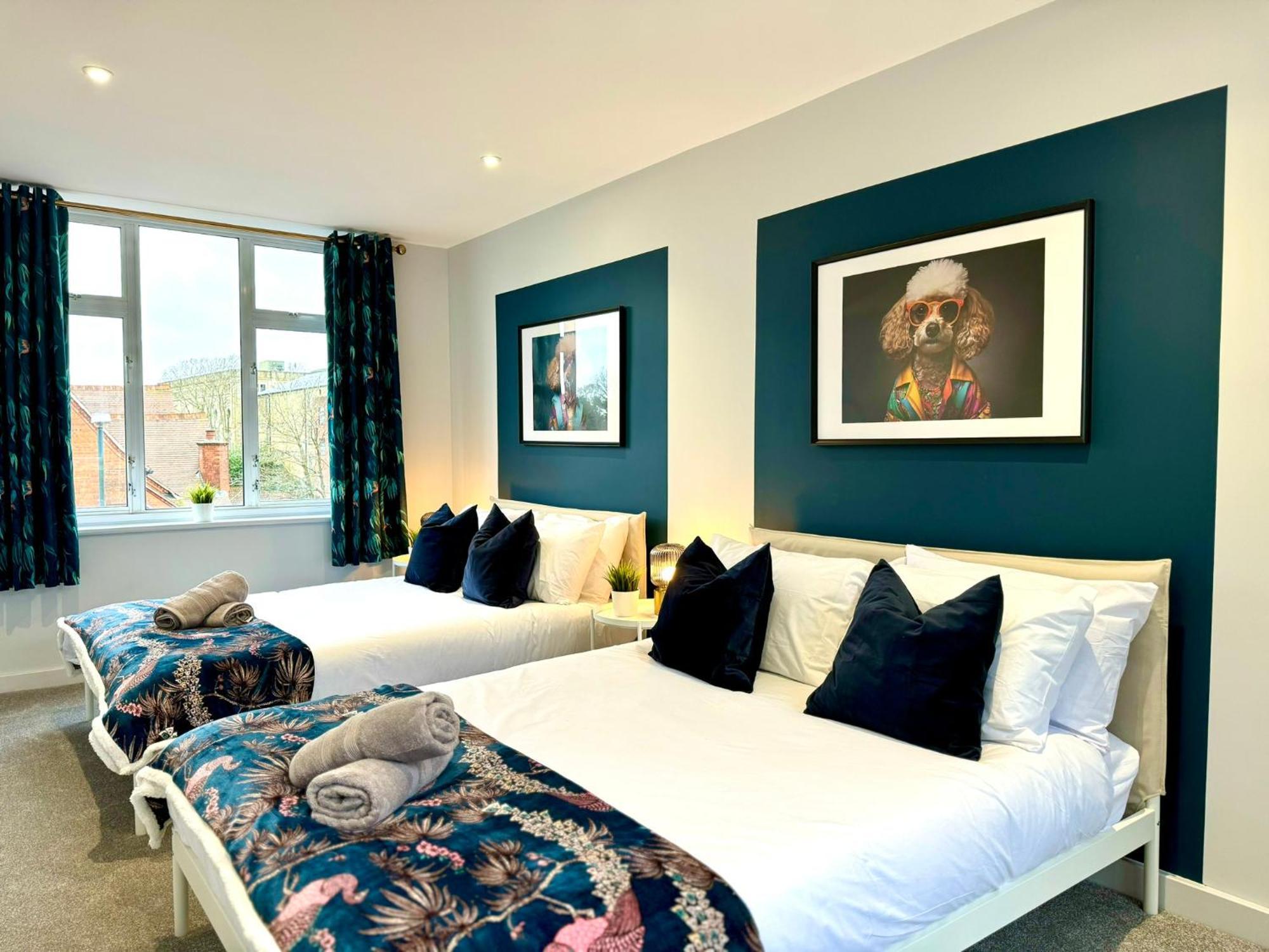 Amazing Large 3 Bedroom Apartment - Sleeps 8! Bournemouth Luaran gambar